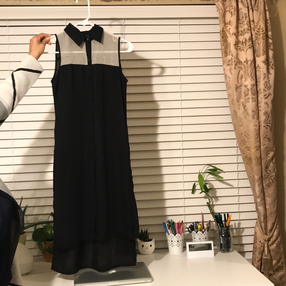 **CUTE** Long Black Dress